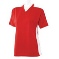 MVPDri V-Neck Jersey with Contrast Color Inserts